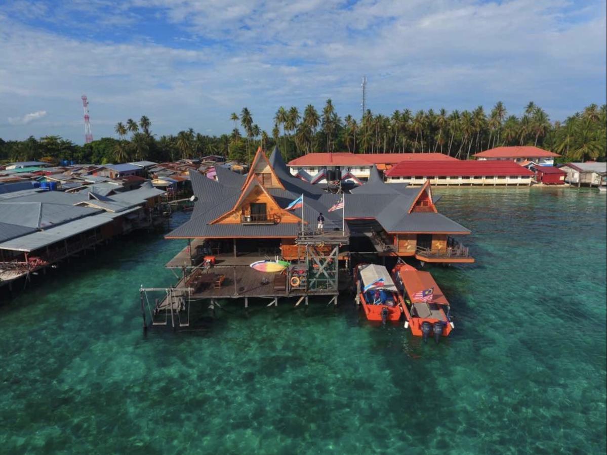 Mabul Paradise Lodge Mabul Island Exterior photo